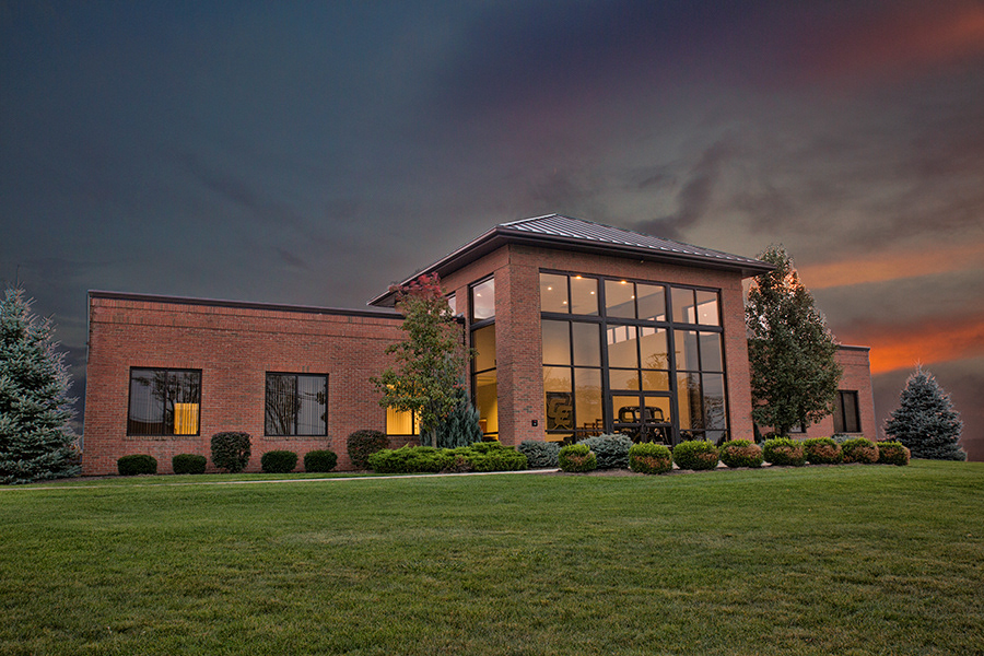 Commercial building built by Baumer Construction Inc