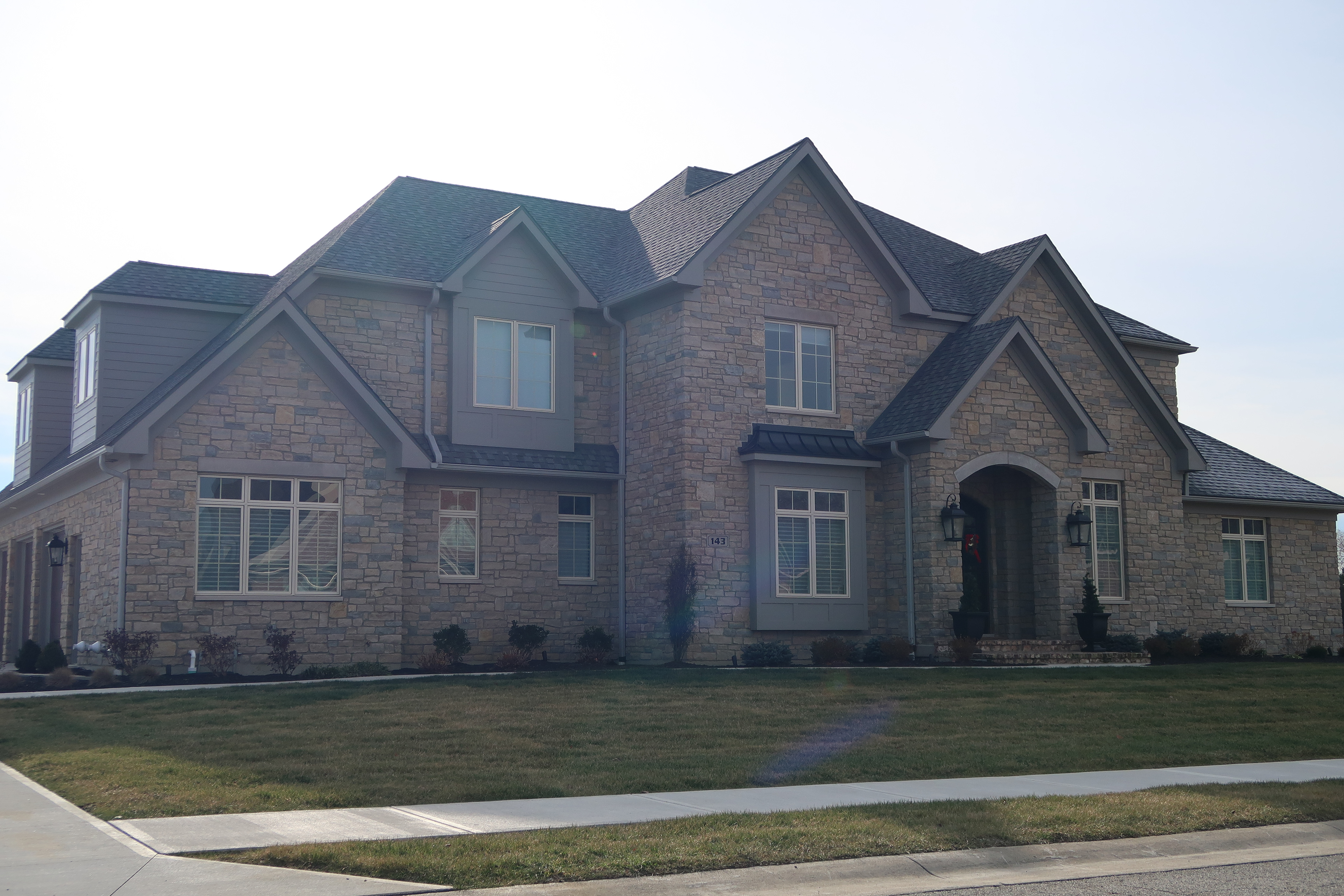 Residential house built by Baumer Construction Inc
